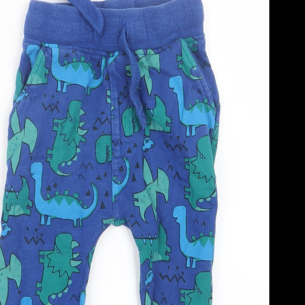 NEXT Boys Blue Geometric   Pyjama Pants Size 2-3 Years  - Dinosaurs