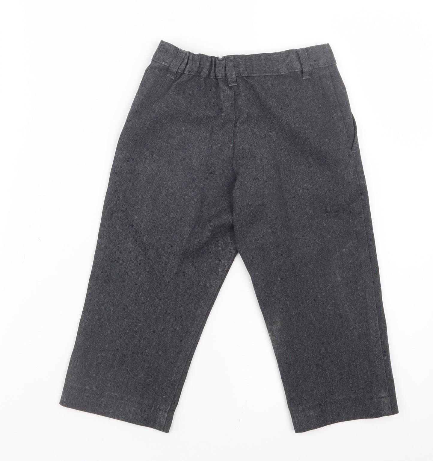 George Boys Grey   Cargo Trousers Size 3-4 Years