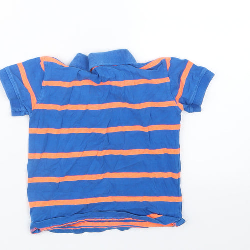 NEXT Boys Blue Striped  Basic Polo Size 2-3 Years