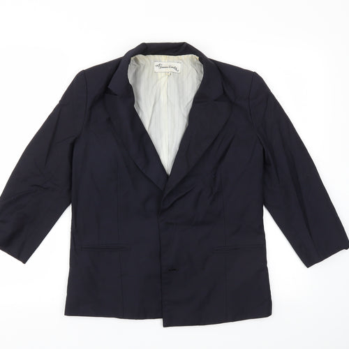 Jovonna London Womens Black   Jacket Blazer Size 12