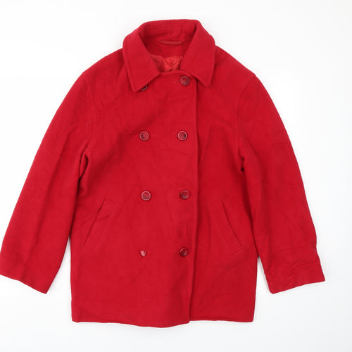 next  Womens Red   Jacket Coat Size M
