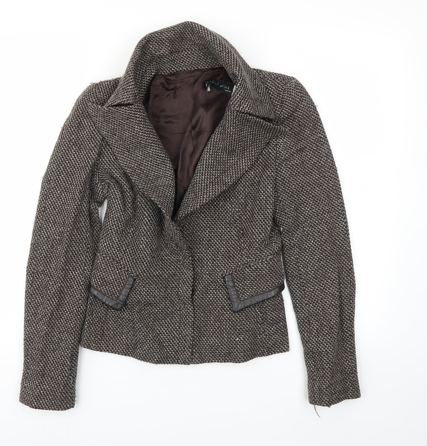 Zara Womens Brown   Jacket Blazer Size S