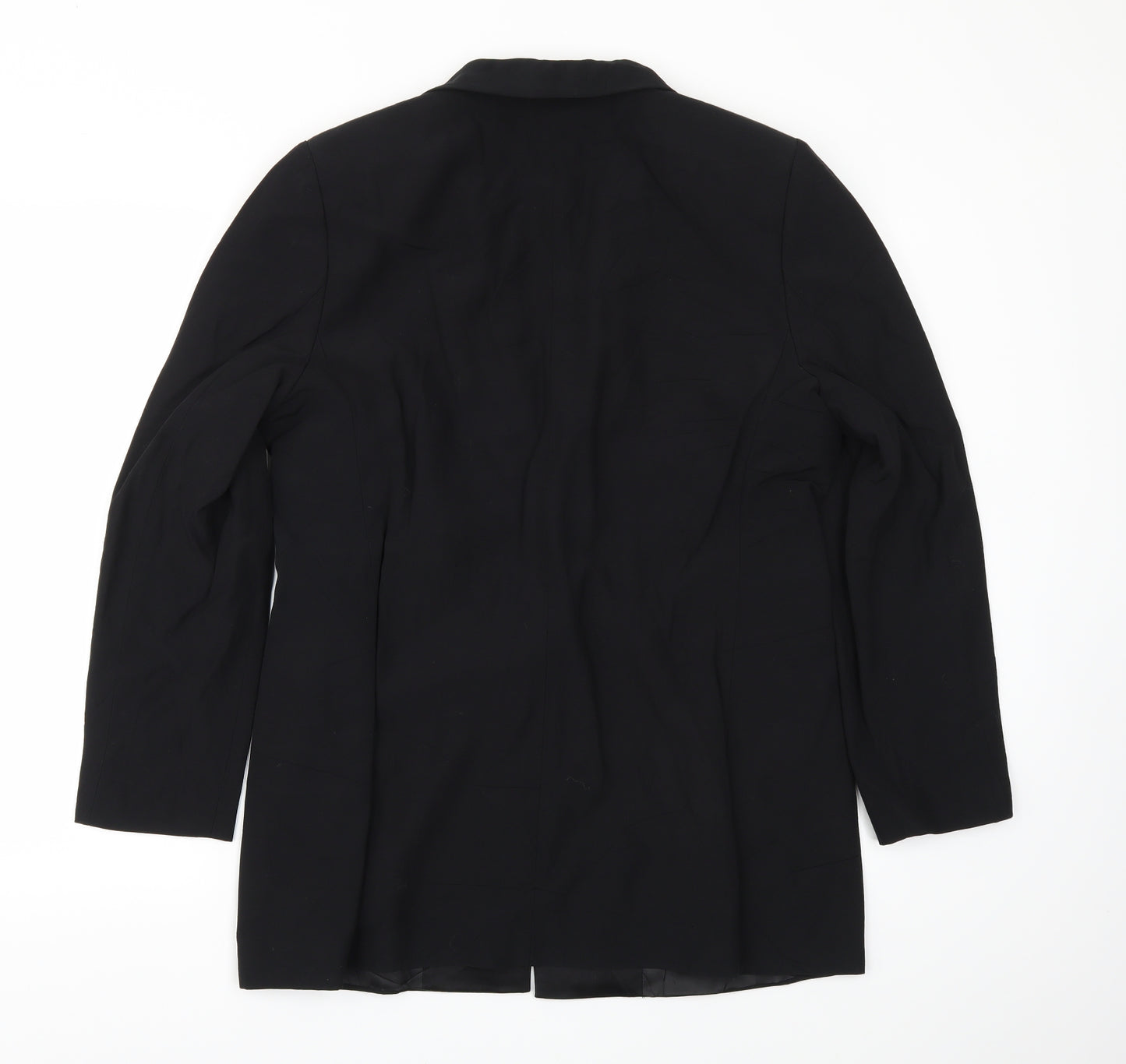 m&s Womens Black   Jacket Blazer Size 16