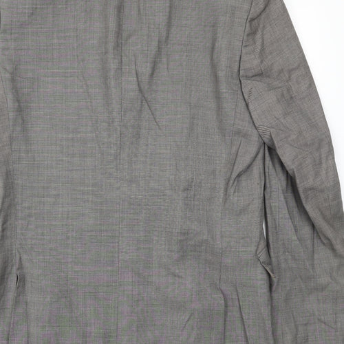 Preworn Mens Grey   Jacket Blazer Size 40