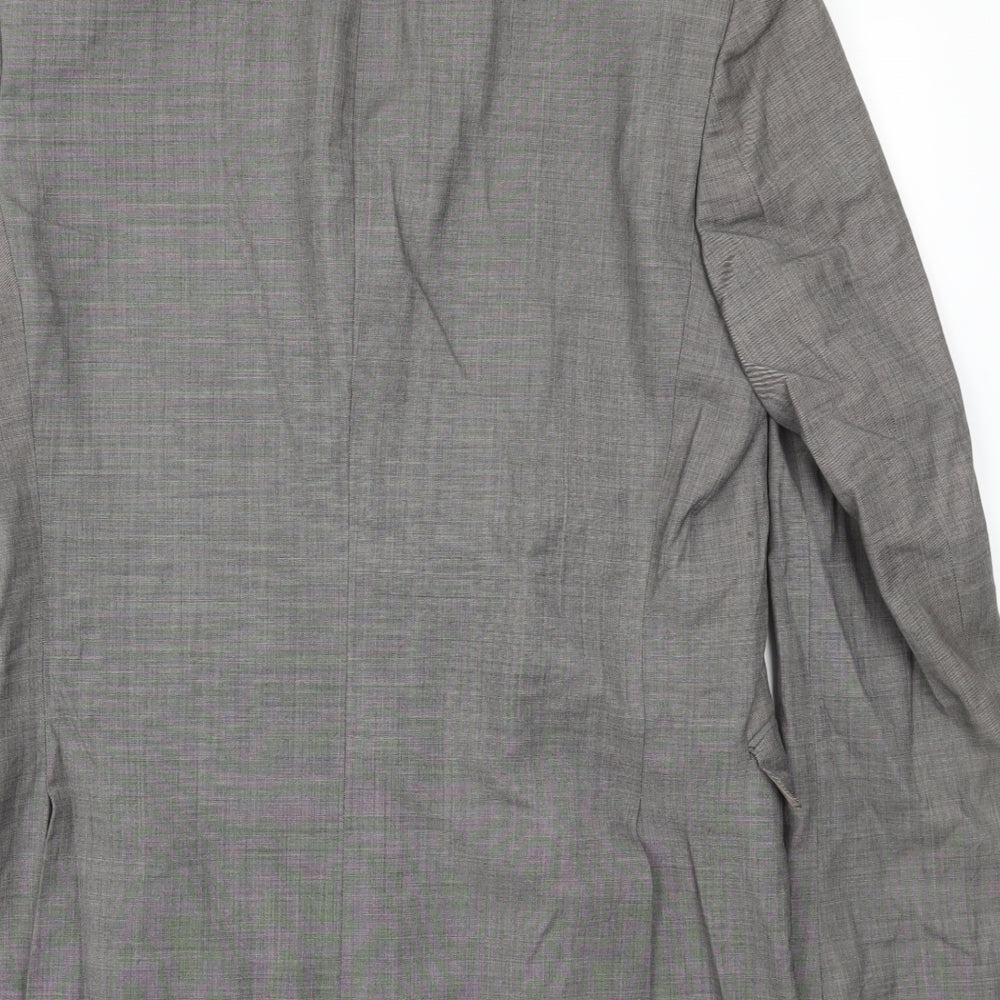 Preworn Mens Grey   Jacket Blazer Size 40