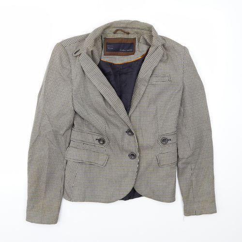 Zara Womens Brown   Jacket Blazer Size M