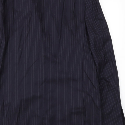 AUTIN REED Mens Blue Striped  Jacket Blazer Size 44