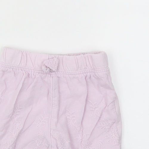 Primark Girls Purple   Capri Trousers Size 3-6 Months