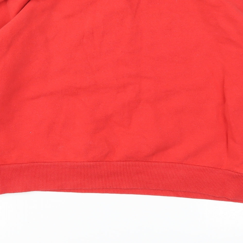New Look Womens Red   Pullover Jumper Size 10