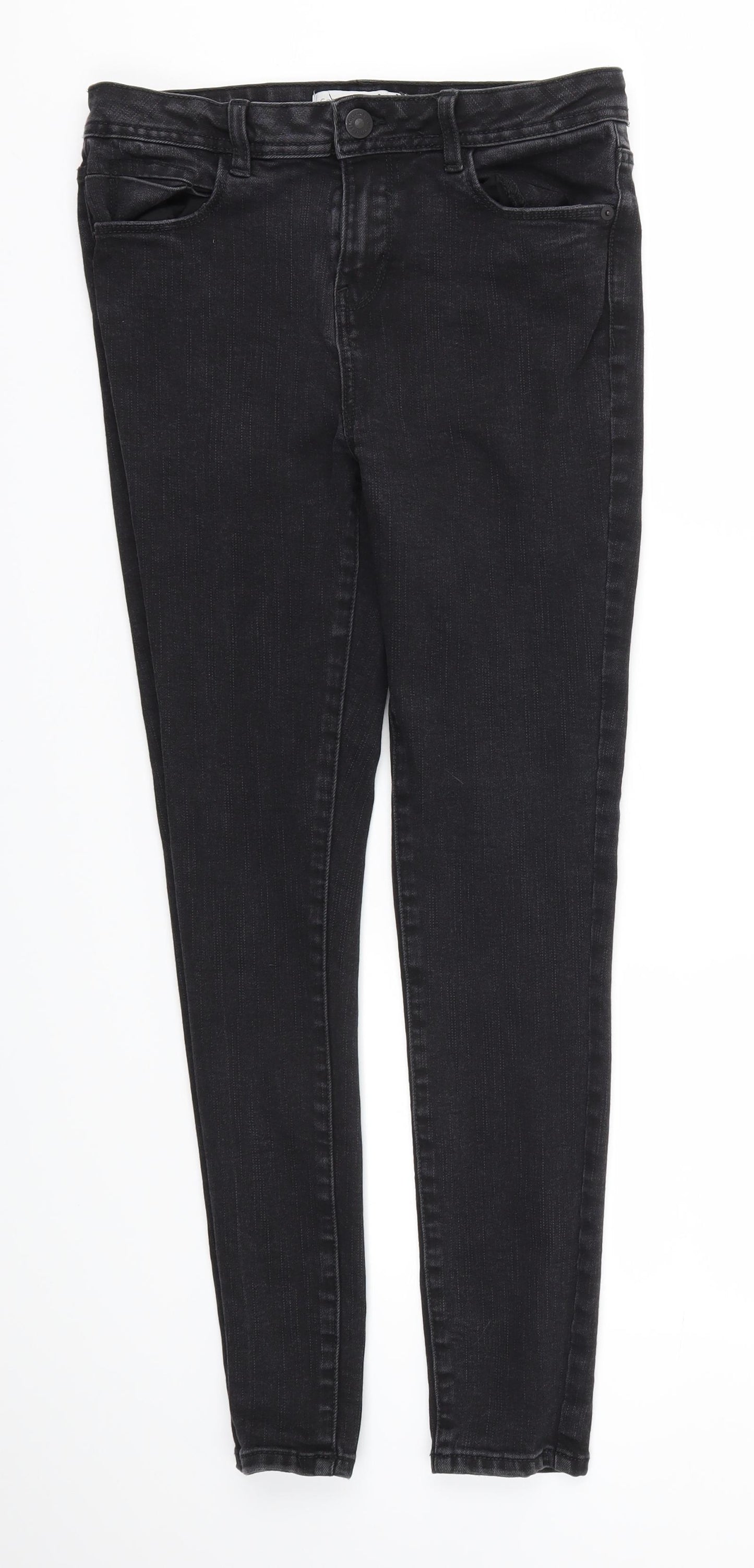 George Womens Black   Skinny Jeans Size 12 L28 in
