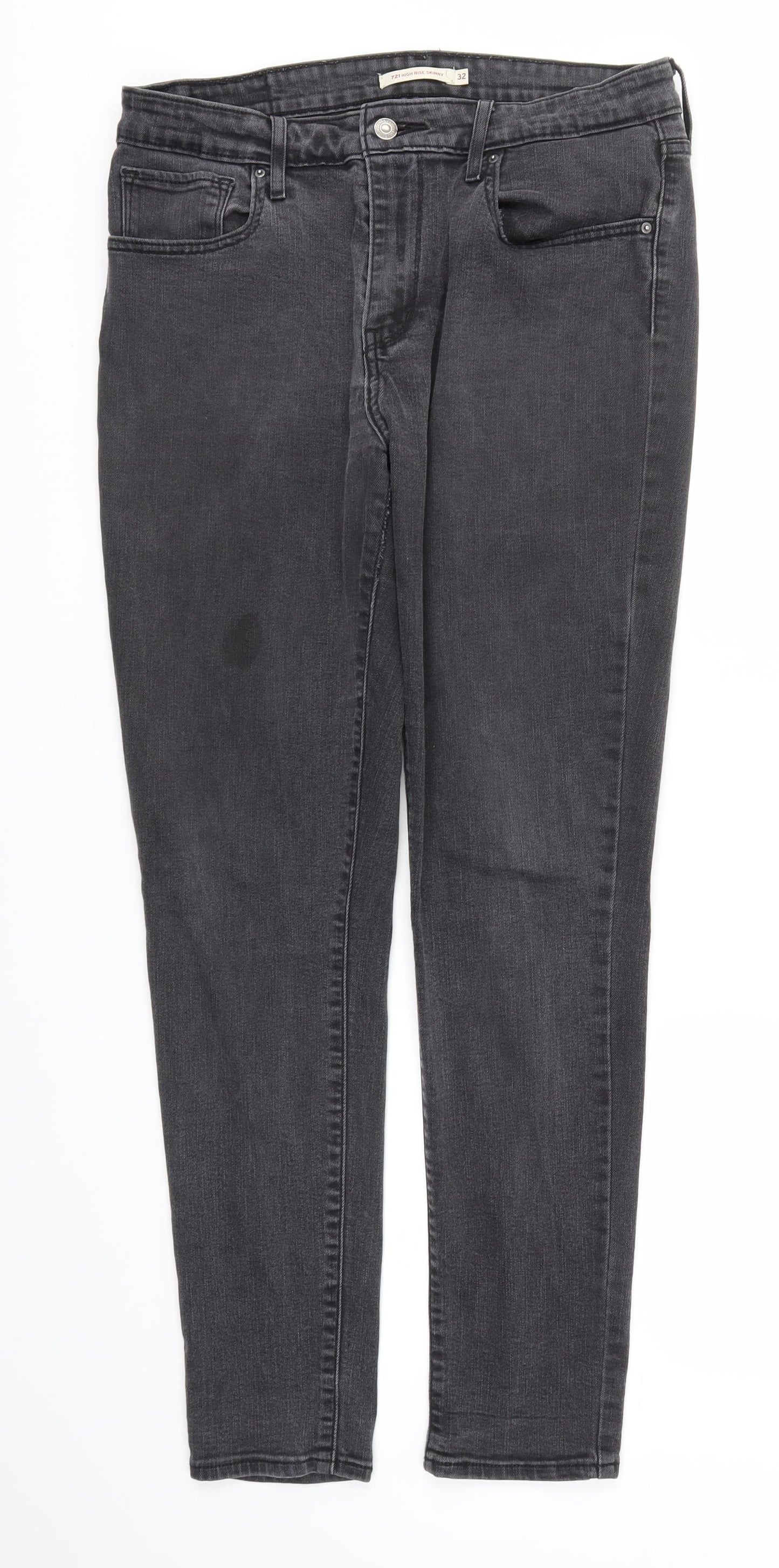HIGH RISE  Womens Black   Skinny Jeans Size 16 L29 in