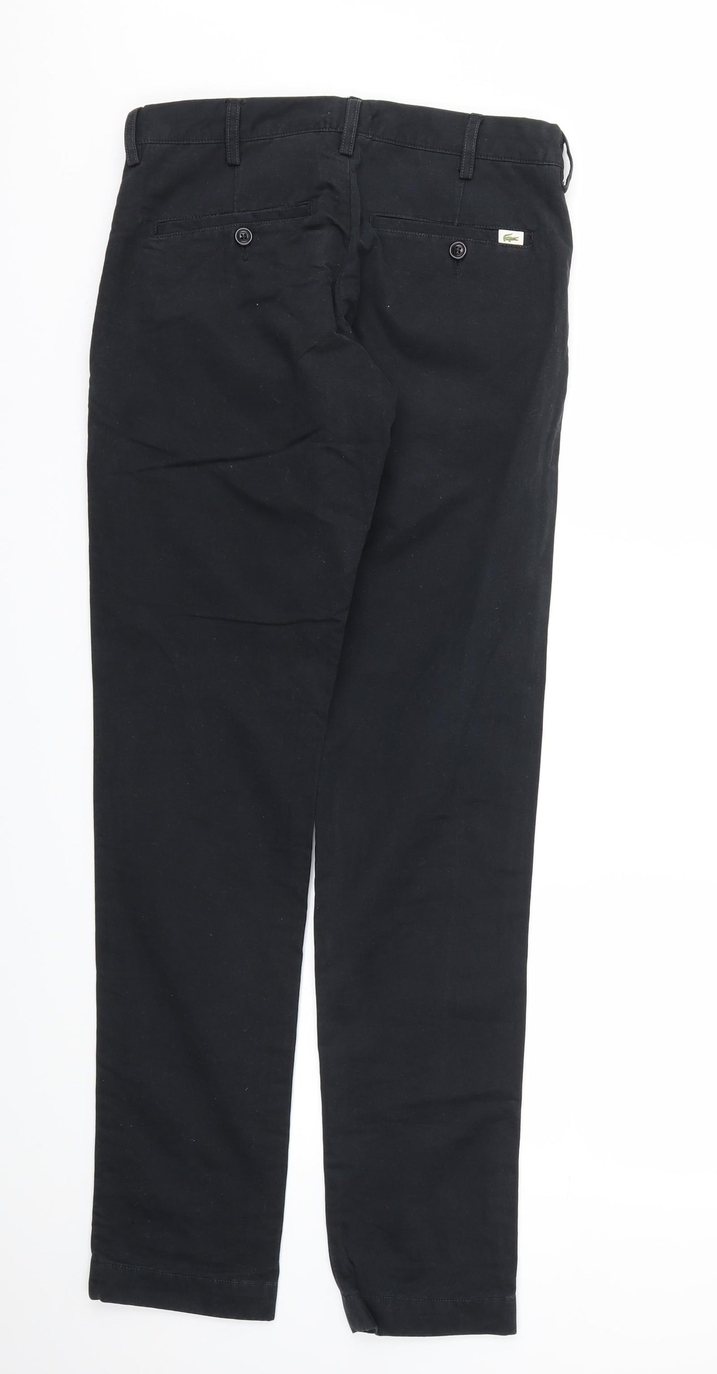 Lacoste Womens Black   Trousers  Size 38 L24 in