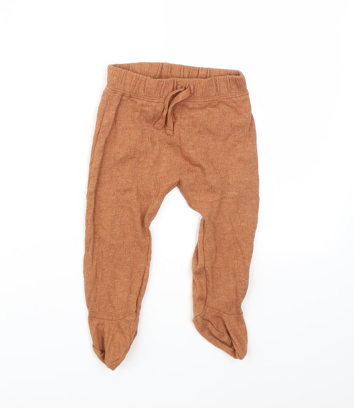 George Baby Brown Capri Trousers Size 3-6 Months