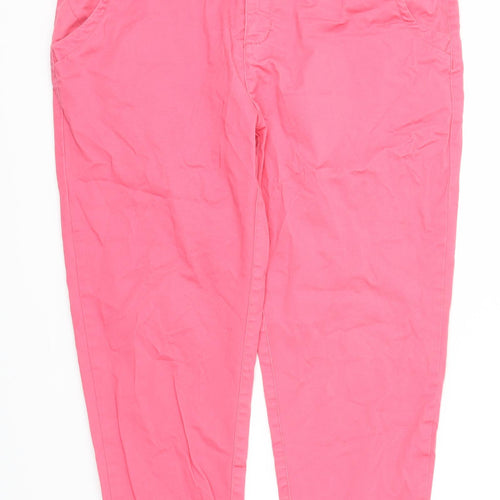 Preworn Womens Pink   Trousers  Size 18 L25 in
