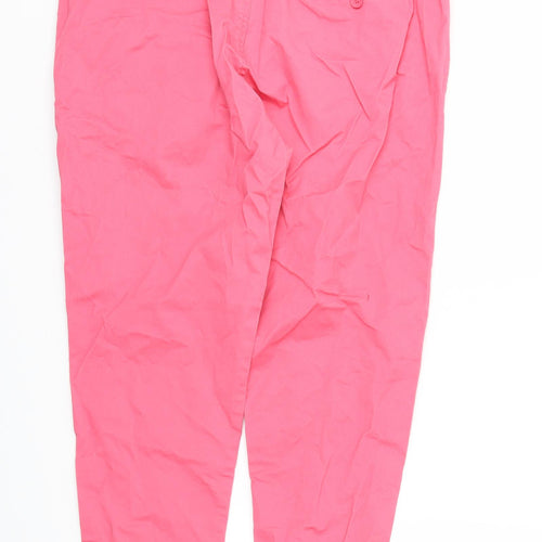 Preworn Womens Pink   Trousers  Size 18 L25 in