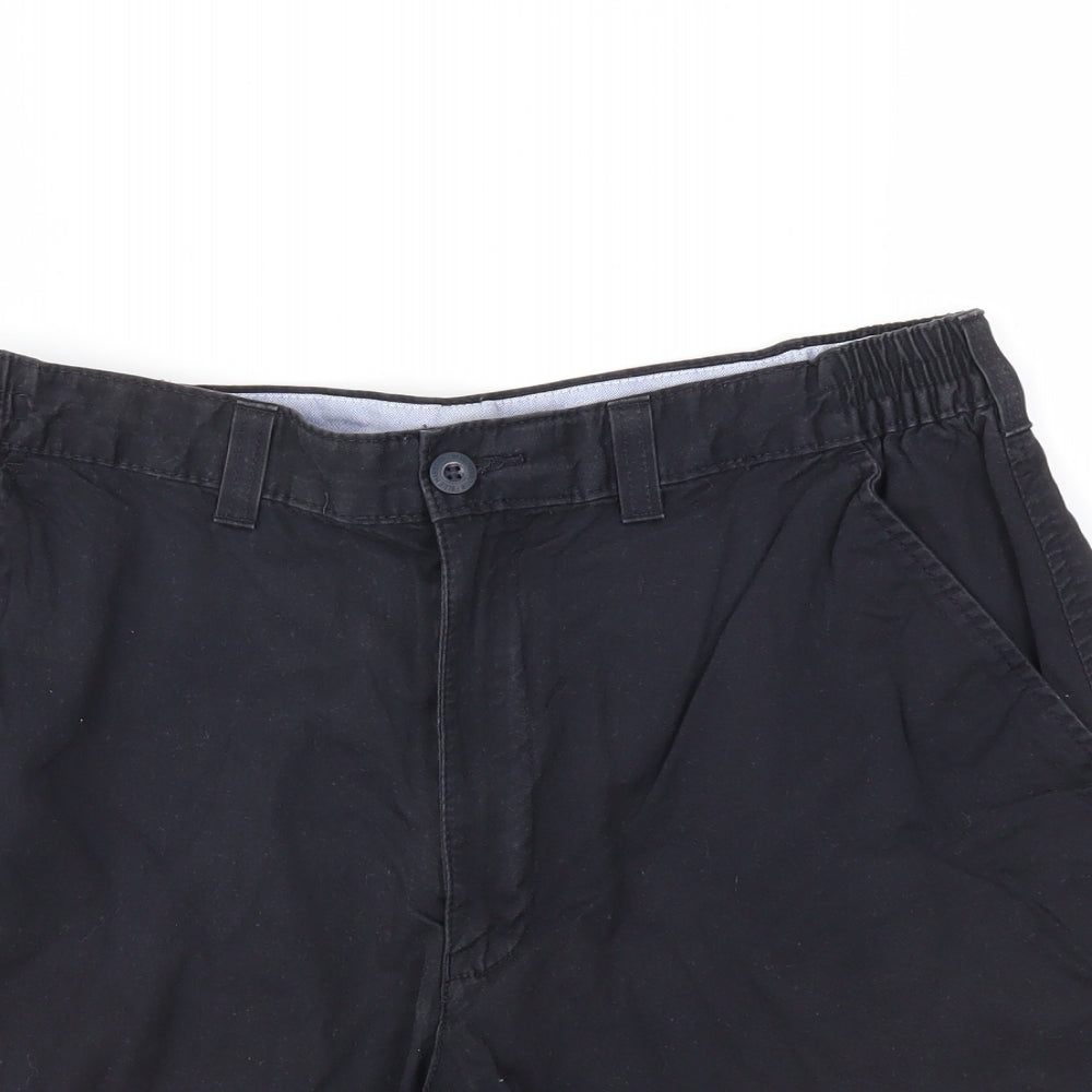 Blue Harbour Mens Blue   Chino Shorts Size 34