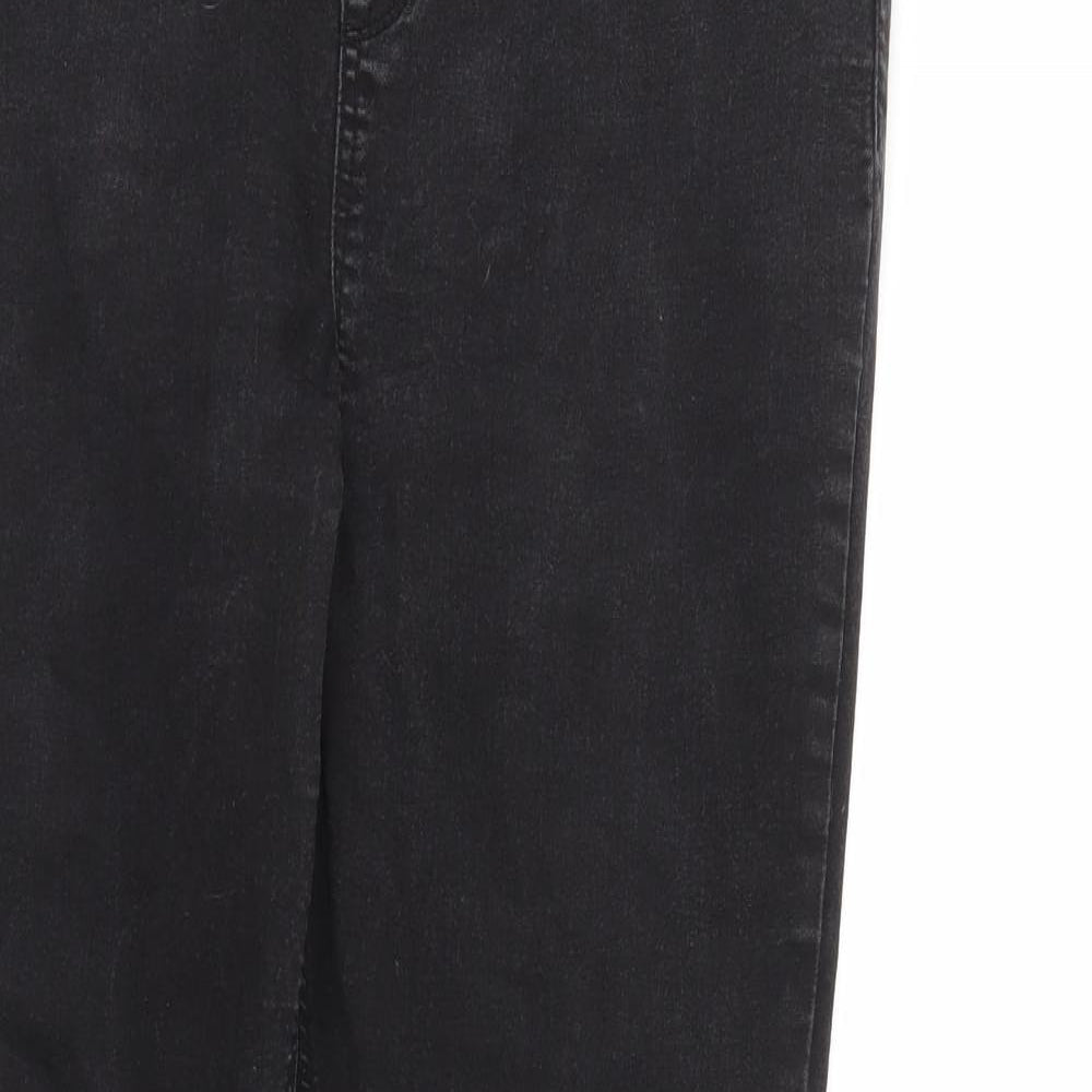 New Look Womens Black   Jegging Trousers Size 16 L27 in
