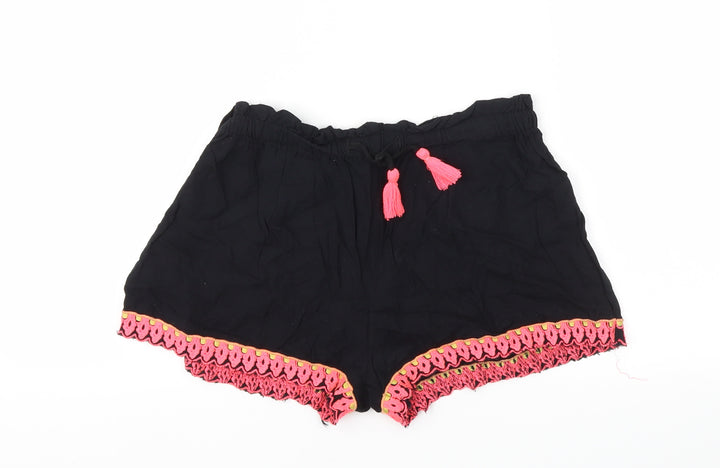 candy Womens Black Cut-Off Shorts Size 12 - Stretch waistband