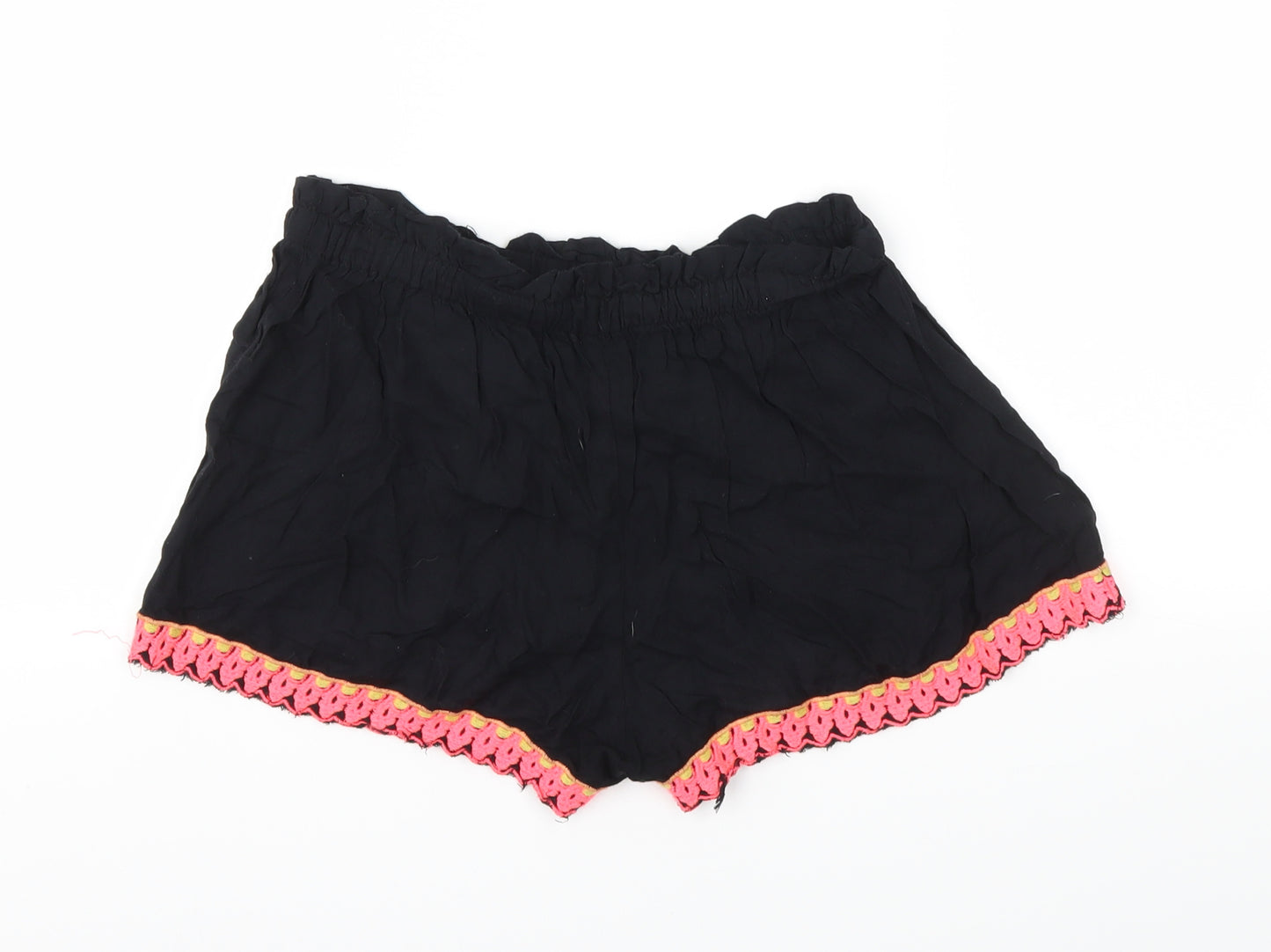 candy  Womens Black   Cut-Off Shorts Size 12 - Stretch waistband