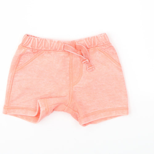 FRED&FLO  Boys Orange   Capri Trousers Size 6-9 Months