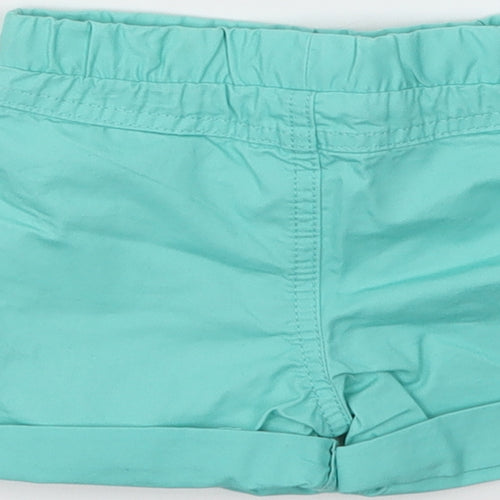 F&F Boys Green   Capri Trousers Size 9-12 Months