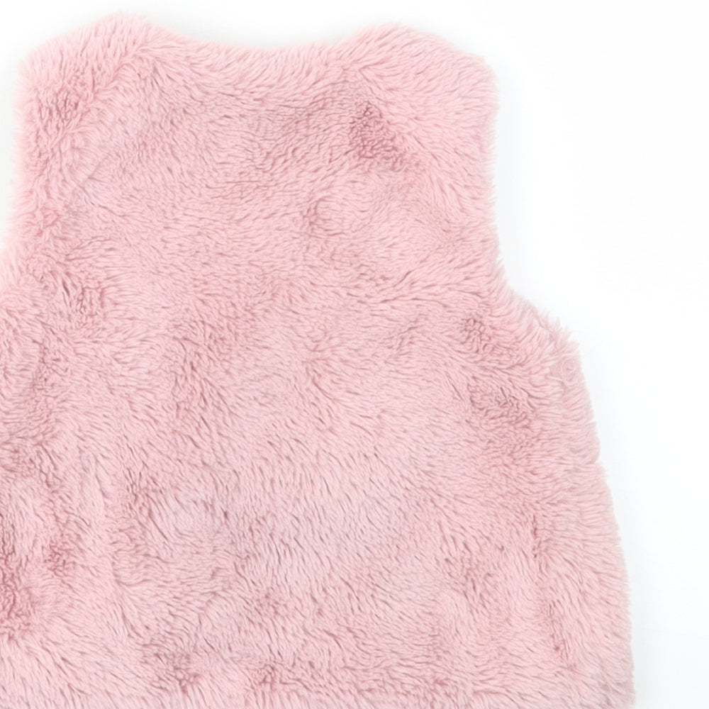 Matalan Girls Pink   Basic Jacket Coatigan Size 6-9 Months