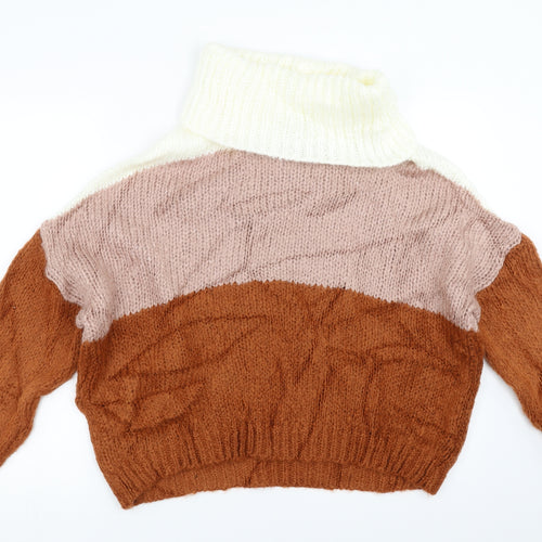 Primark Womens Brown   Pullover Jumper Size M