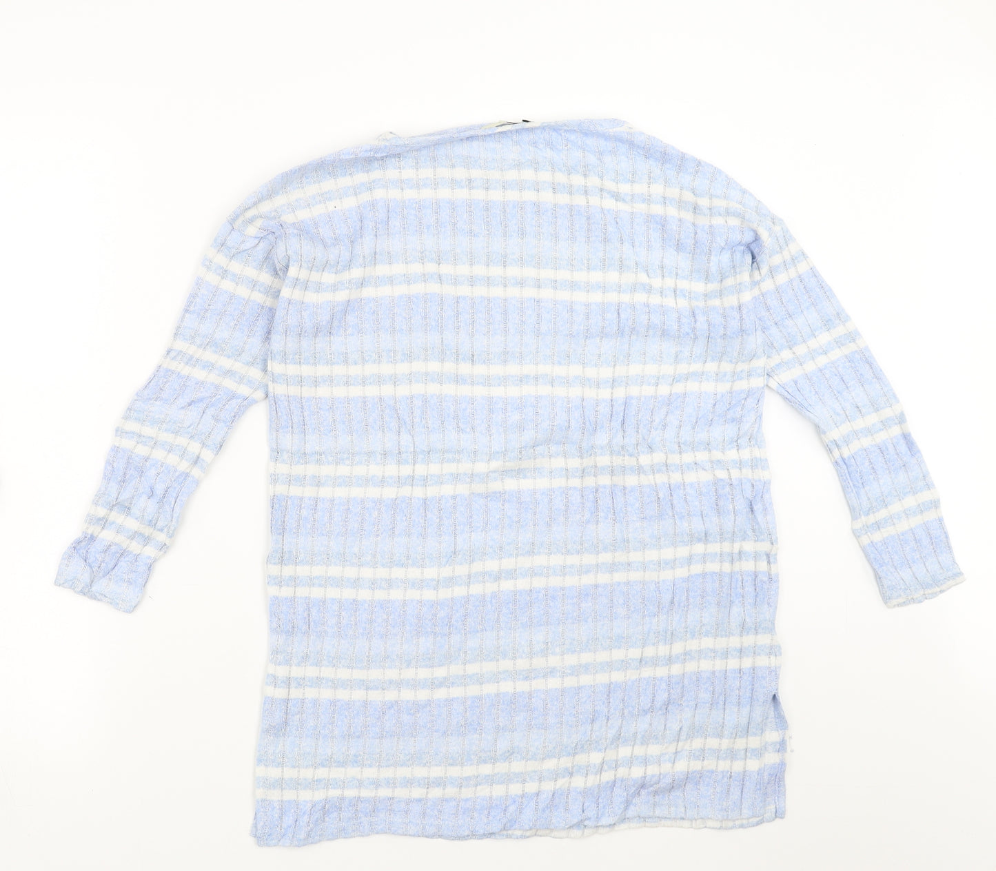 George Womens Blue Striped  Pullover Jumper Size 8
