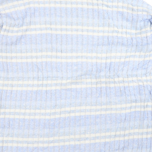 George Womens Blue Striped  Pullover Jumper Size 8