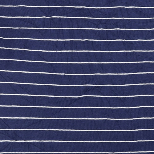 Sainsburys Womens Blue Striped  Pullover Jumper Size 12