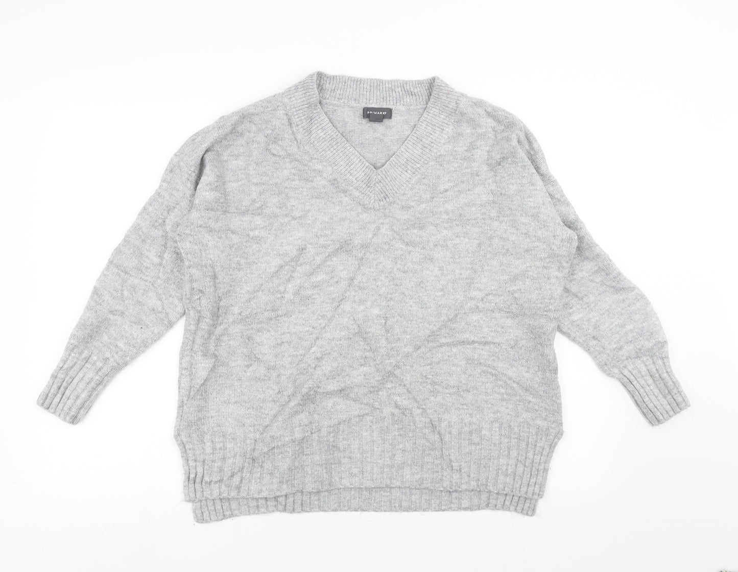 Primark Womens Grey   Pullover Jumper Size XL