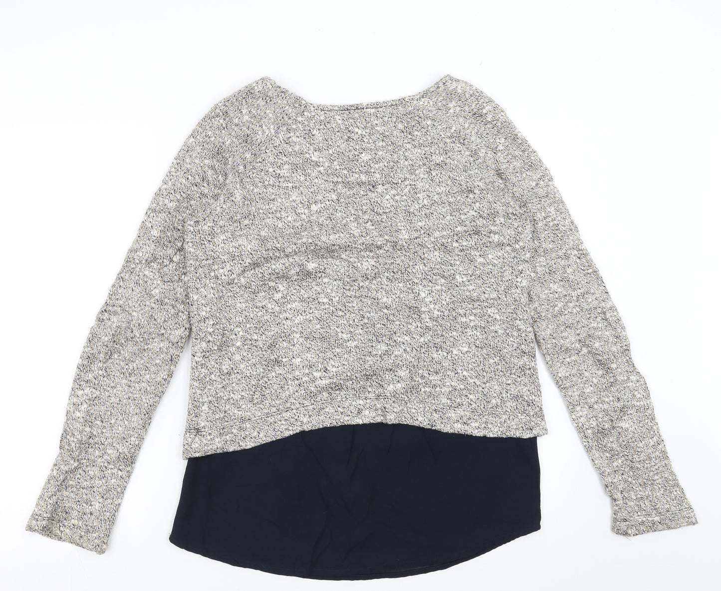 NEXT Womens Beige   Pullover Jumper Size 10  - Under Shirt detail