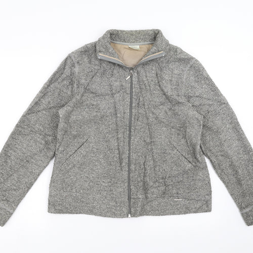 NEXT Womens Grey   Full Zip Jumper Size 16