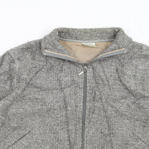NEXT Womens Grey   Full Zip Jumper Size 16