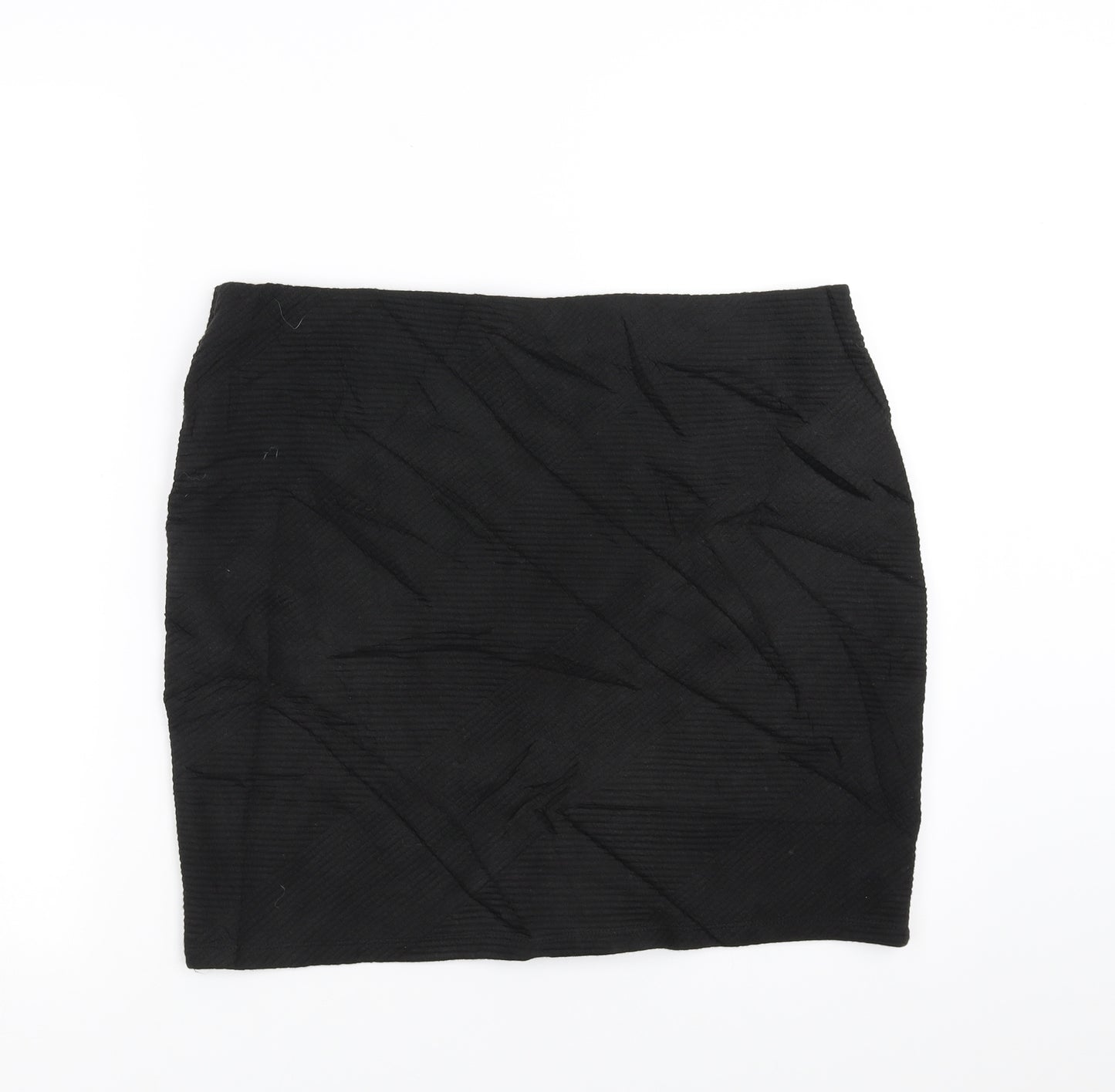 Promod Womens Black   Straight & Pencil Skirt Size L