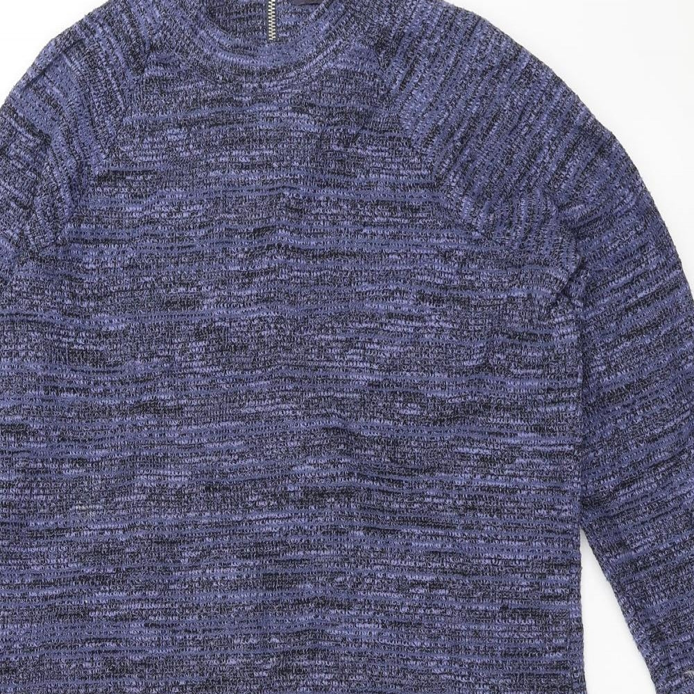 Marks and Spencer Womens Blue   Jumper Dress  Size 14