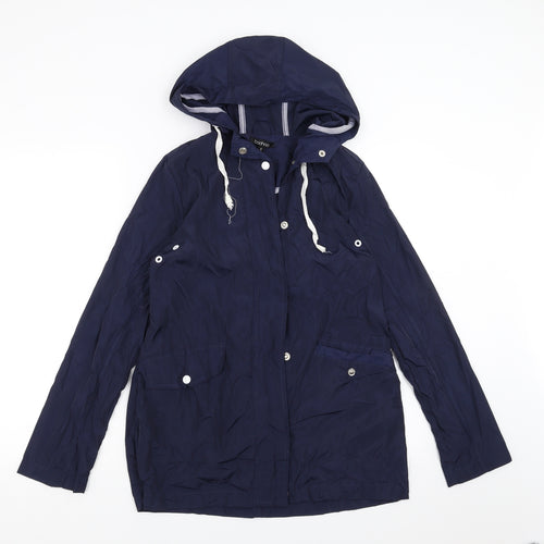 Boohoo Womens Blue   Jacket  Size 6
