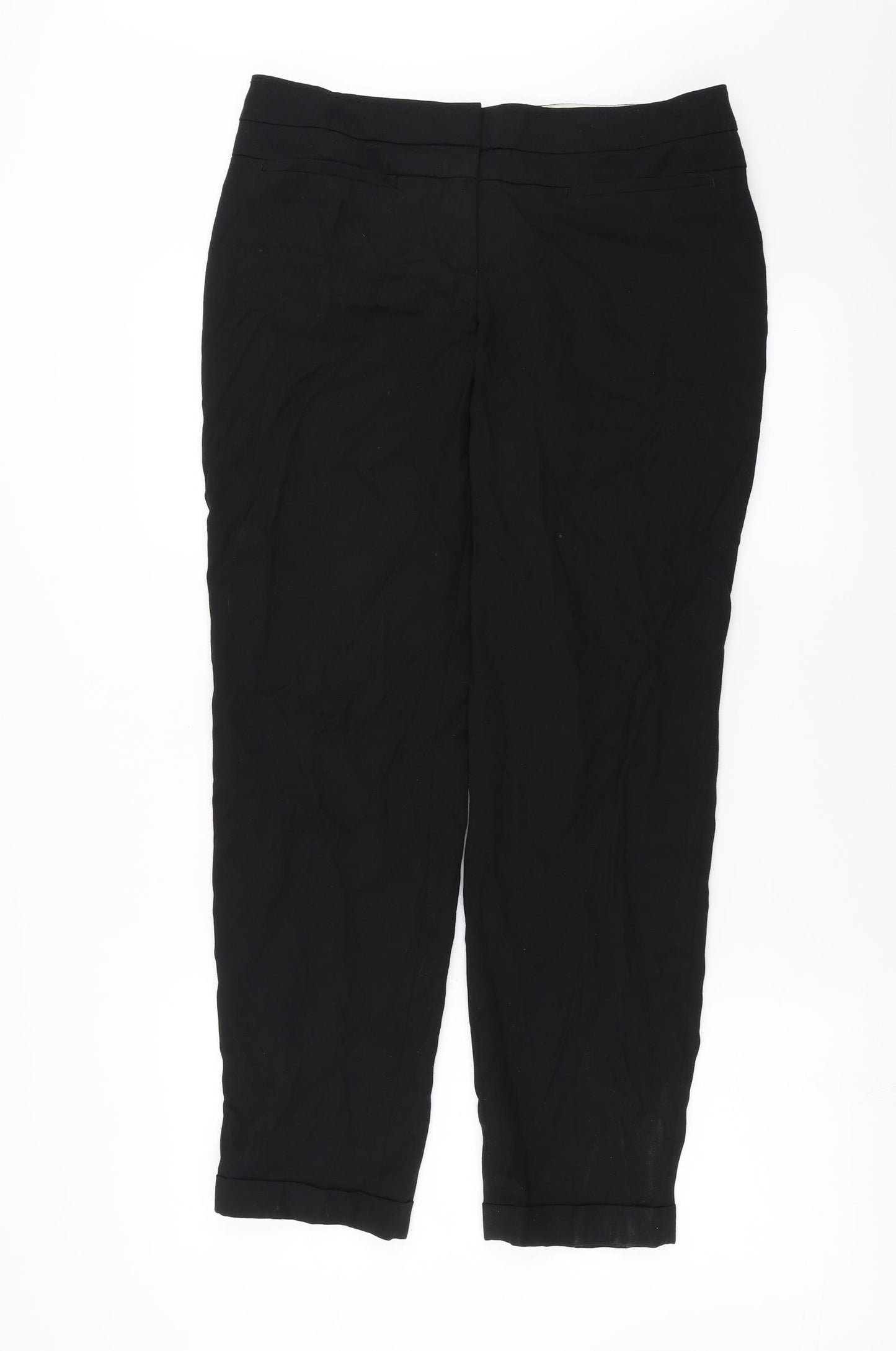 NEXT Womens Black   Trousers  Size 32 in L29 in