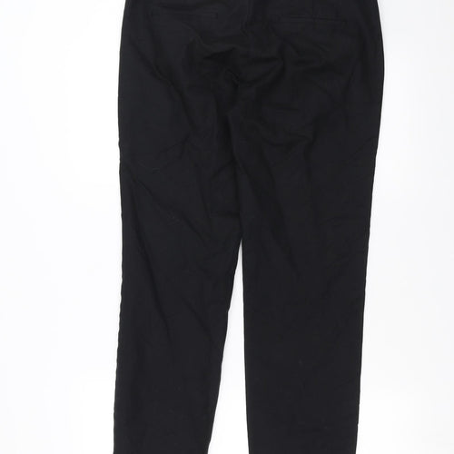 Zara Womens Black   Trousers  Size 12 L27 in