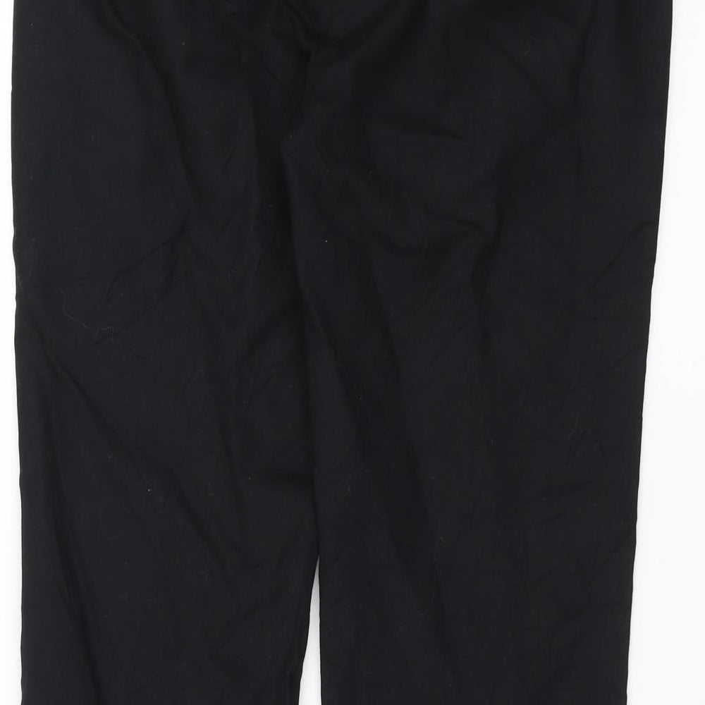 Zara Womens Black   Trousers  Size 12 L27 in