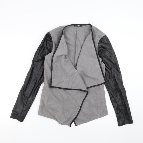 Quiz Womens Grey   Jacket  Size 8