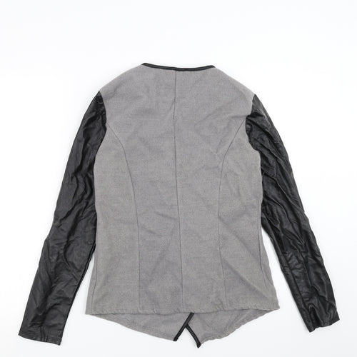 Quiz Womens Grey   Jacket  Size 8