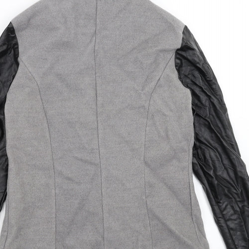 Quiz Womens Grey   Jacket  Size 8