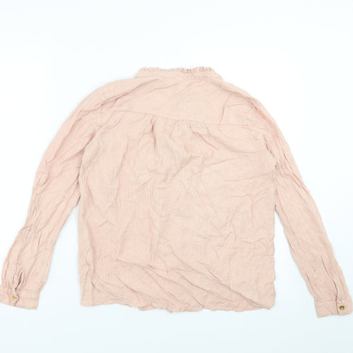 VERO MODA Womens Pink   Basic Blouse Size M