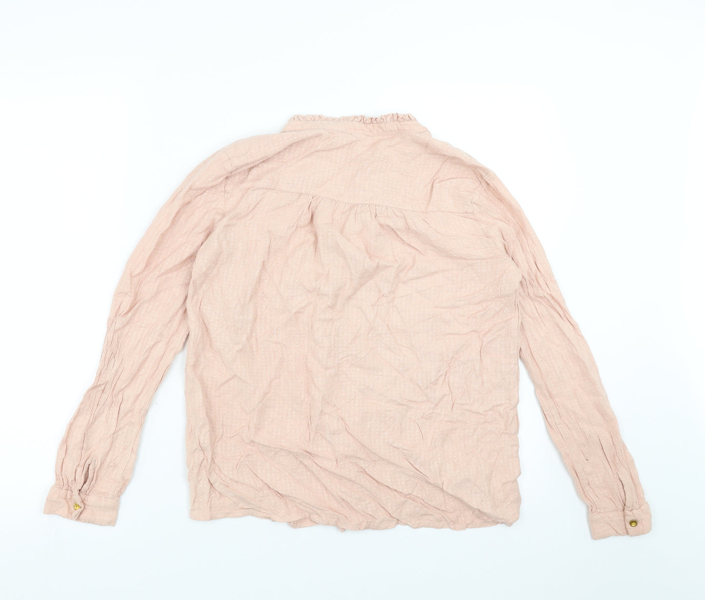 VERO MODA Womens Pink   Basic Blouse Size M