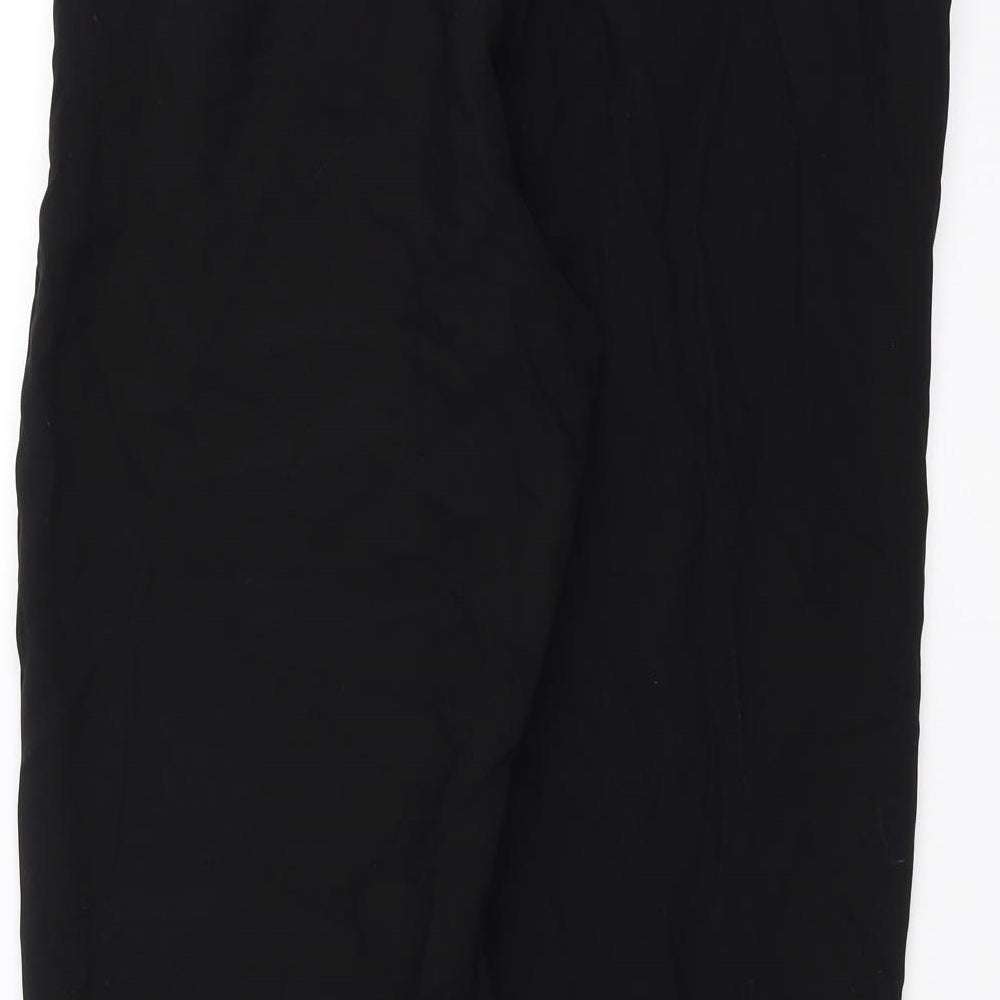 H&M Womens Black   Trousers  Size 12 L28 in