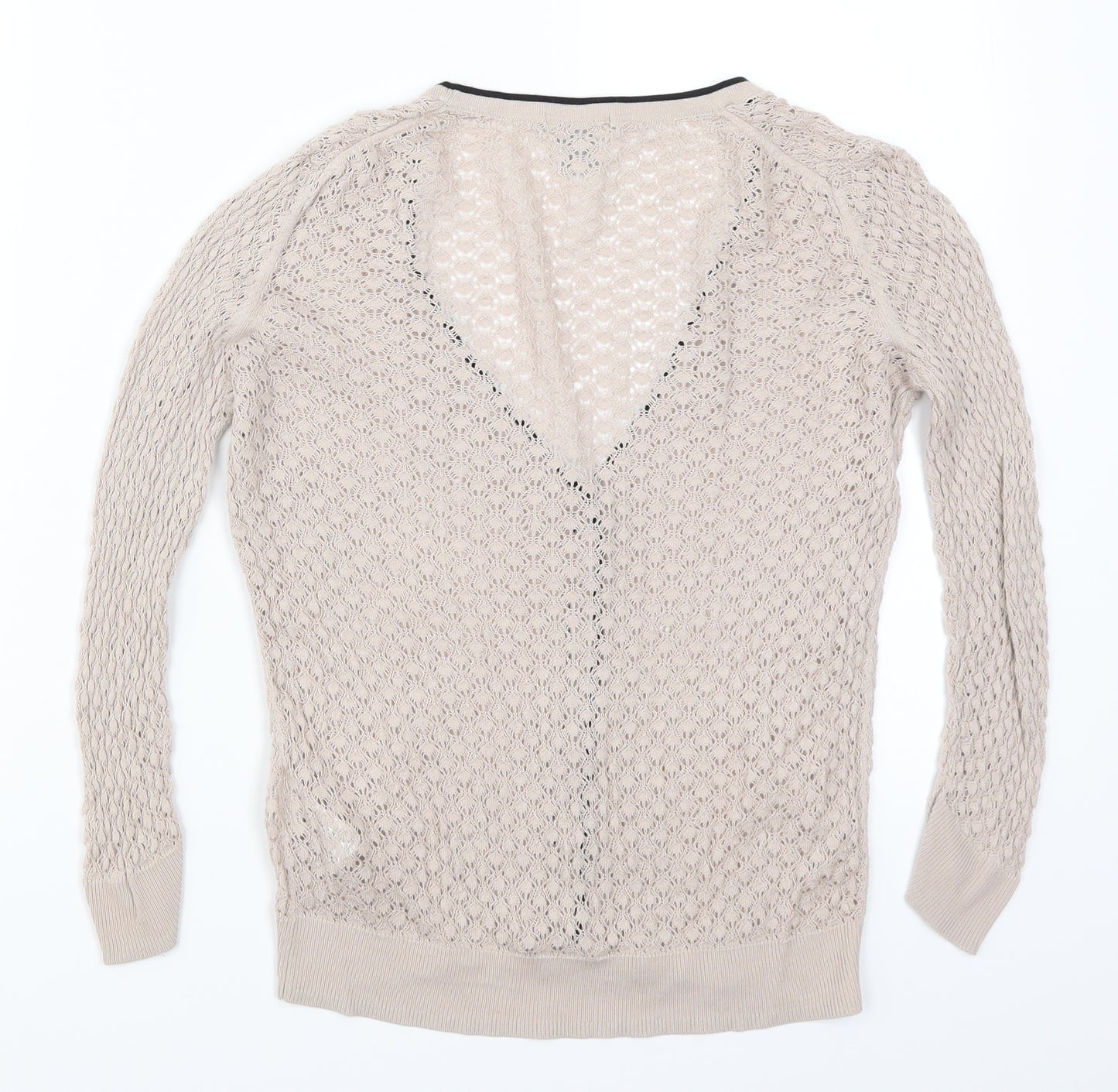 H&M Womens Pink  Knit Cardigan Jumper Size S