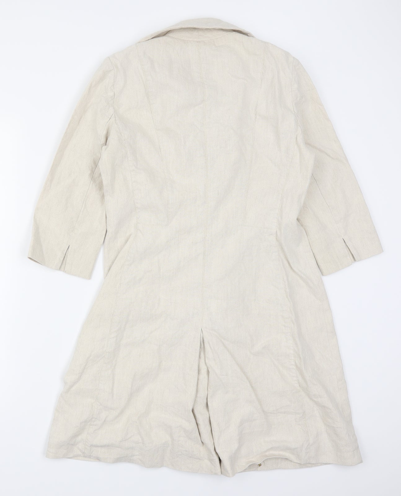 Per Una Womens Beige   Trench Coat Coat Size 10
