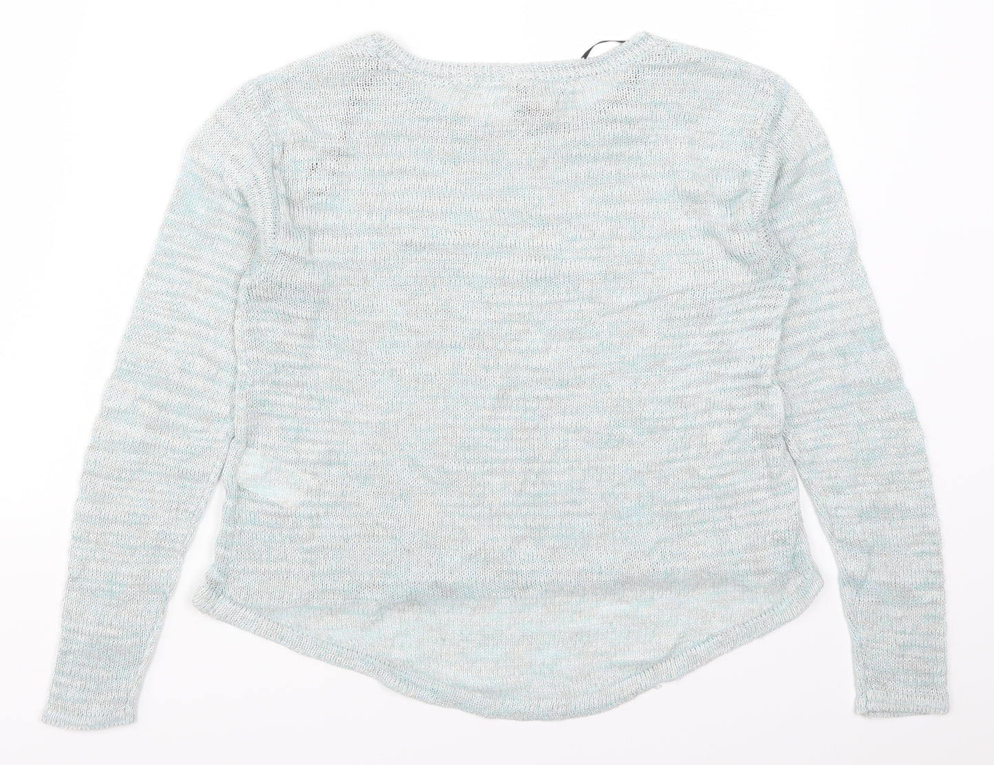 H&M Womens Blue   Pullover Jumper Size 6