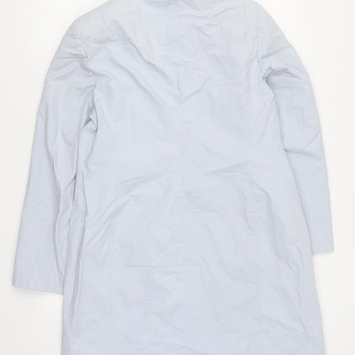George Womens Blue   Overcoat Coat Size 10